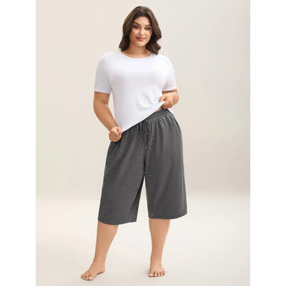 Drawstring Baggy Casual Loungewear Bottoms