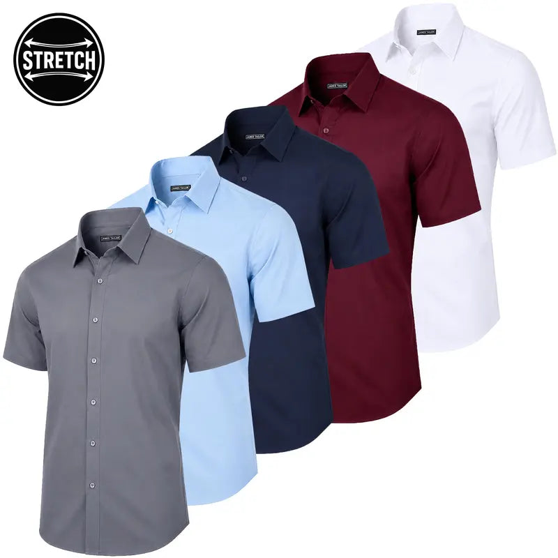 Mens Muscle Fit Dress Shirts