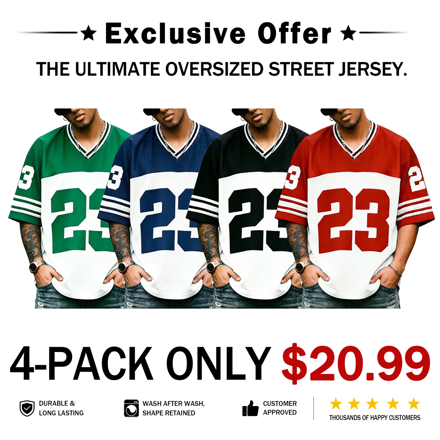 Men's Retro Basketball Jersey T-Shirt Loose Fit Streetwear Top