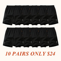 10 Pairs black