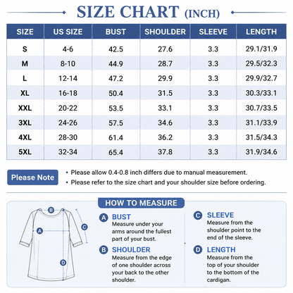 👗 Women's Casual Lightweight Cardigan – Short Sleeve Open Front Cover-Up for Summer