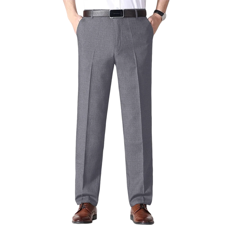 Men’s Classic Ice Silk High Waist Comfort Pants