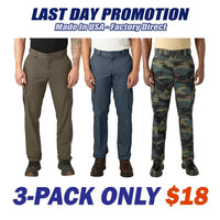 3-Pack C (Mushroom+Airforce Blue+Hunter Green Camo)
