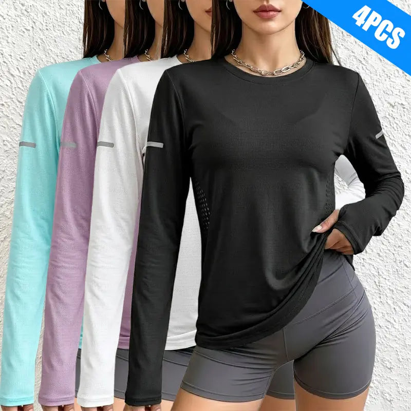【LAST DAY SALE】👚 Women’s Casual Long-Sleeve Shirts – Lightweight Outdoor Hiking, Sports & Office Tops 🏕️✨