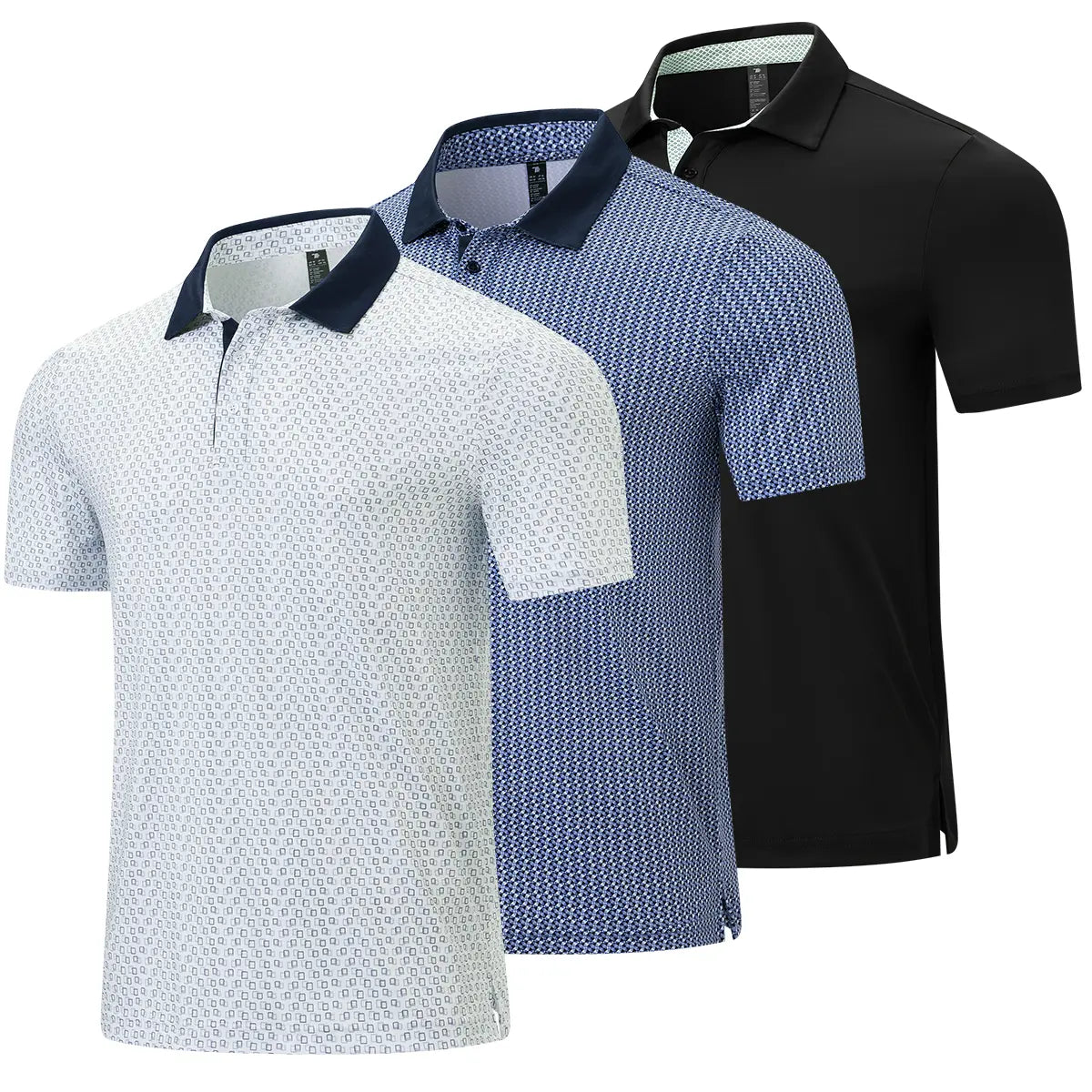 🔥 Limited-Time Sale ✨ Men’s Classic Polo Shirt | Contrast Collar Short Sleeve Golf & Casual Performance Top 👕🏌️‍♂️