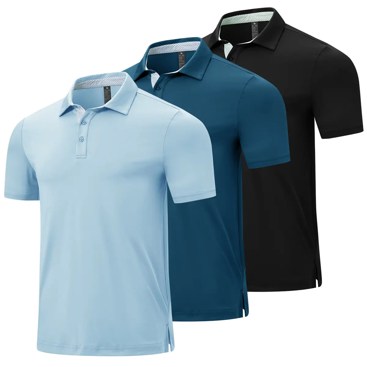 🔥 Limited-Time Sale ✨ Men’s Classic Polo Shirt | Contrast Collar Short Sleeve Golf & Casual Performance Top 👕🏌️‍♂️