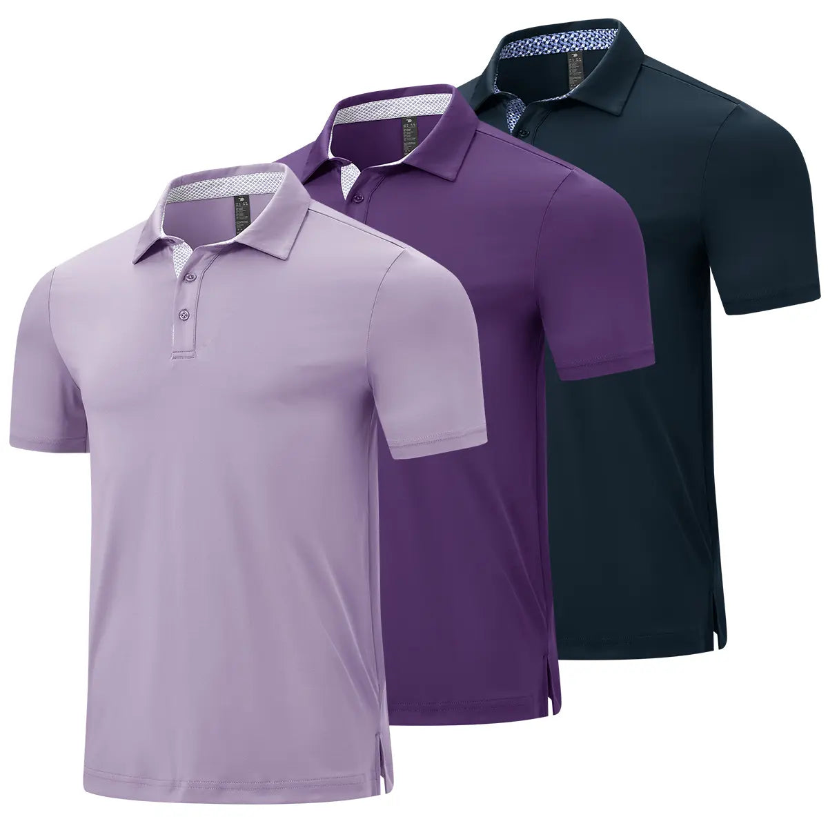 🔥 Limited-Time Sale ✨ Men’s Classic Polo Shirt | Contrast Collar Short Sleeve Golf & Casual Performance Top 👕🏌️‍♂️