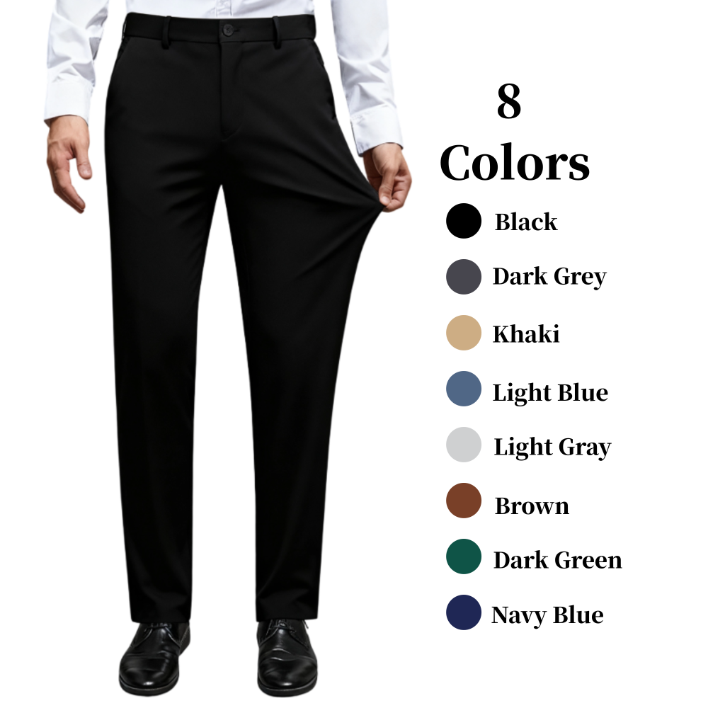🔥Hot Sale🎉Men's Stretch Golf Dress Pants🔥8-Pack - All Colors Included, Only $25.98