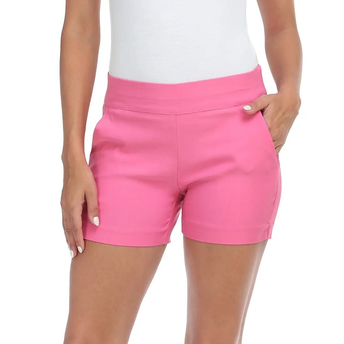🔥16-PACK Today Only $26.9🔥Women's High Waisted Chino Shorts - 4