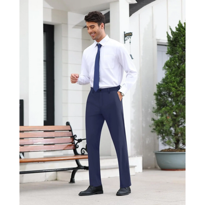 🔥Hot Sale🎉Men's Stretch Golf Dress Pants🔥8-Pack - All Colors Included, Only $25.98