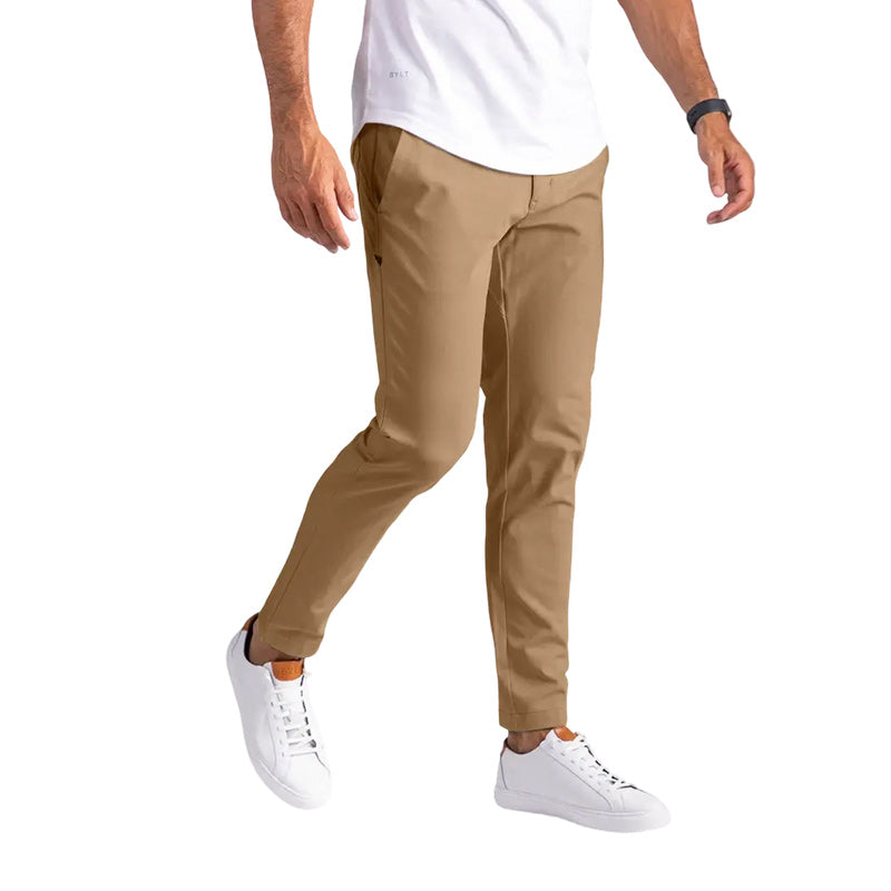 🔥Men's Slim Fit Stretch Golf Pants🔥 10-Pack - All Colors Included, Only $23.99
