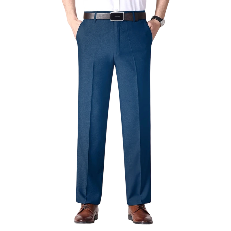 Men’s Classic Ice Silk High Waist Comfort Pants